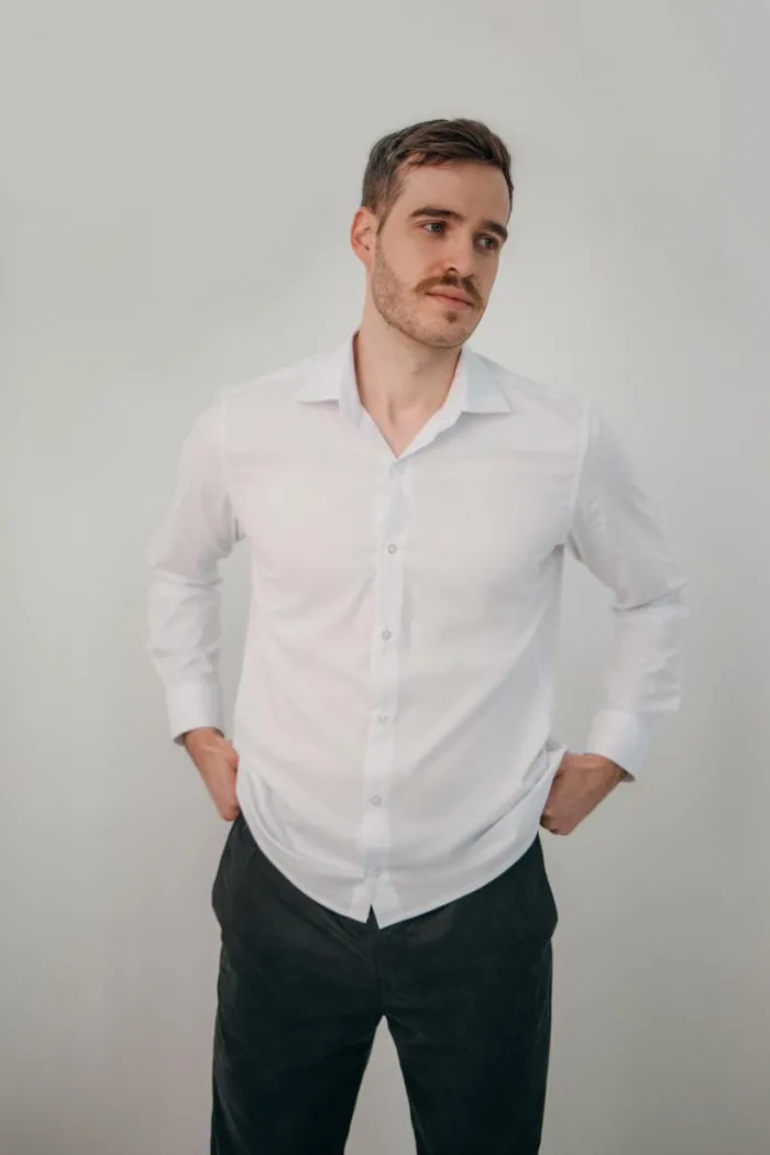 CAMISA REGULAR ALGODÃO EGÍPCIO MASCULINA